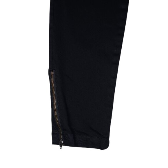 Joie Womens Size 6/28 Skinny Jeans Black Split Zippers Cargo Pocket Ladies Sz 6 - Picture 9 of 9